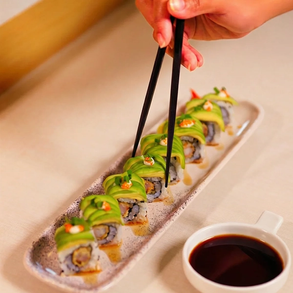 Avocado Roll at Enzo Sushi Train